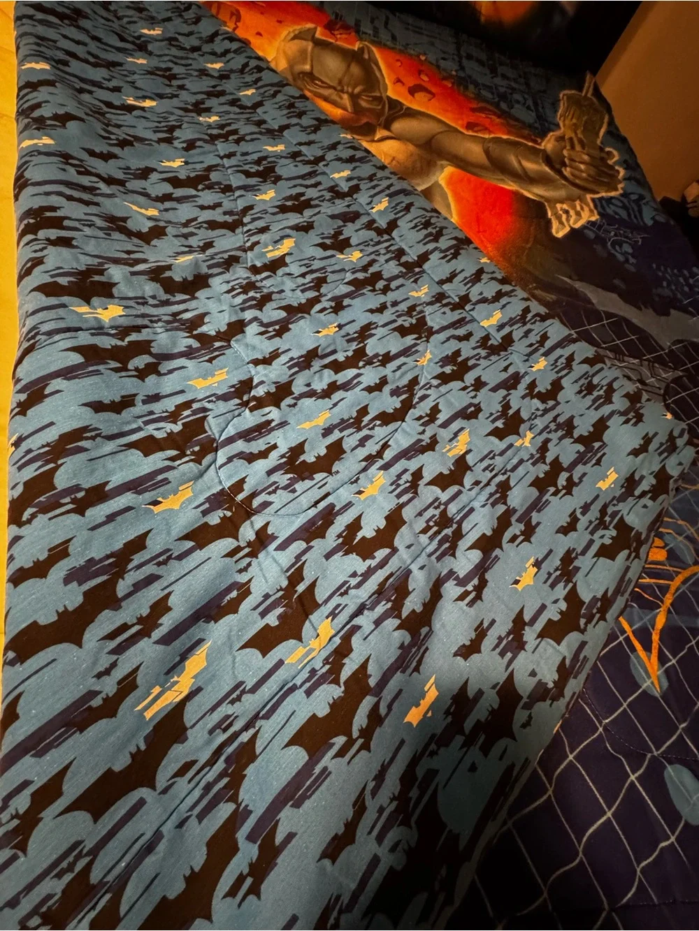 Batman Boys Comforter with two standard pillowcases